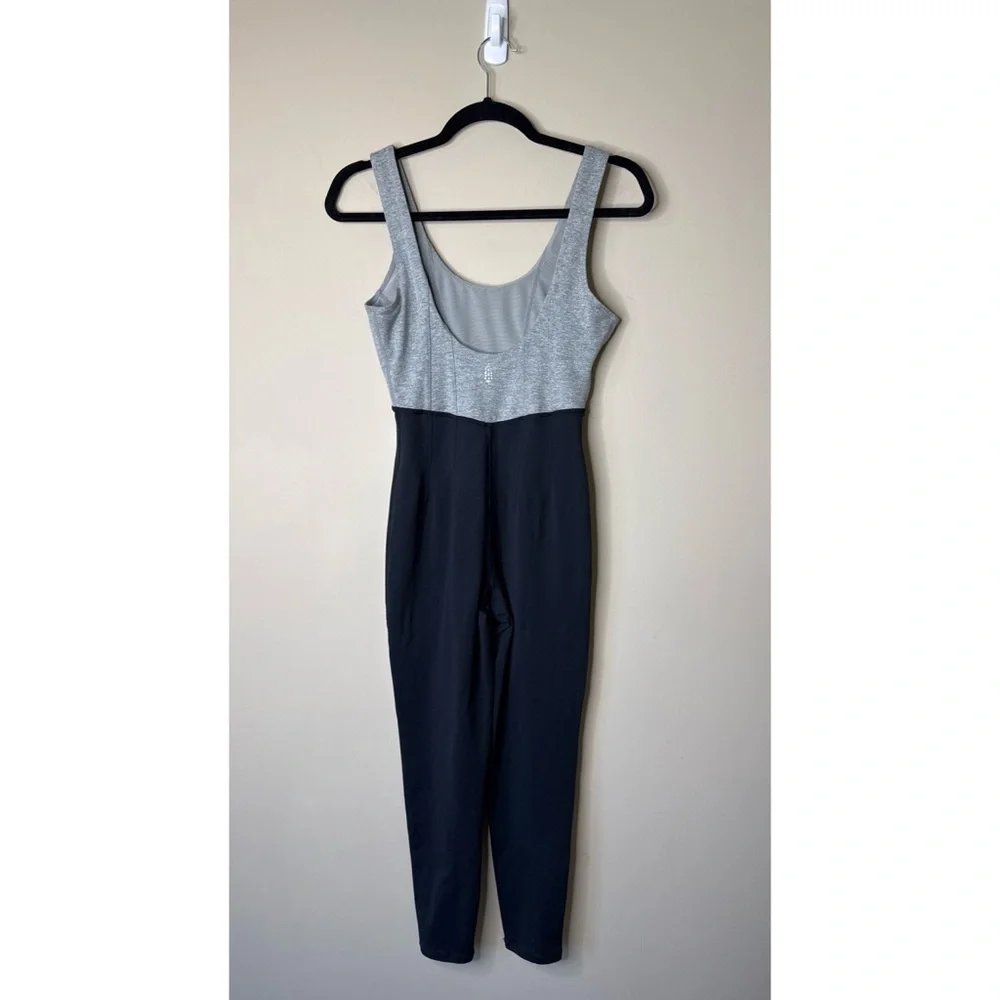 FP Movement Grey Black Colorblock Wipe Out Jumpsuit Onesie Small - Picture 3 of 4
